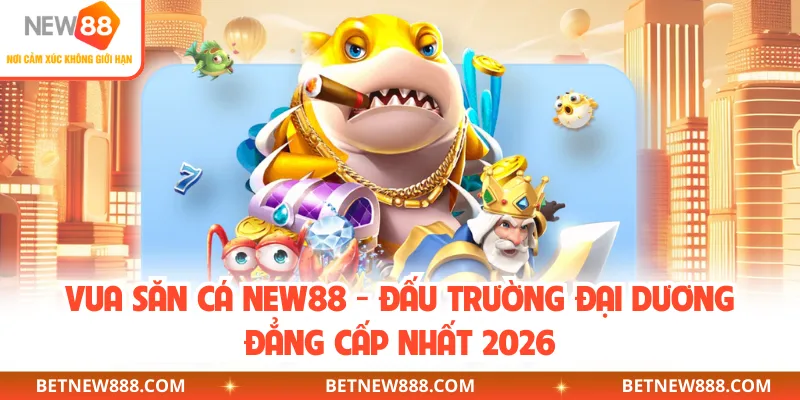 Vua Săn Cá NEW88 - Đấu Trường Đại Dương Đẳng Cấp Nhất 2026